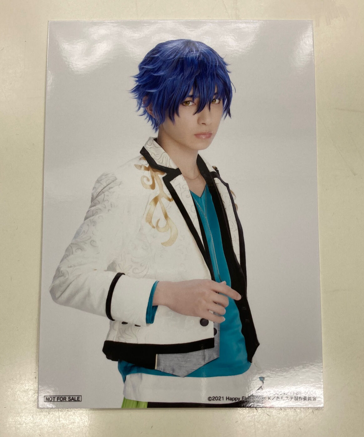 あんステ チェキ風カード 漣ジュン 岸本勇太 キャラカード 岸本勇太(漣ジュン)/枠：白 限定チェキ風カード