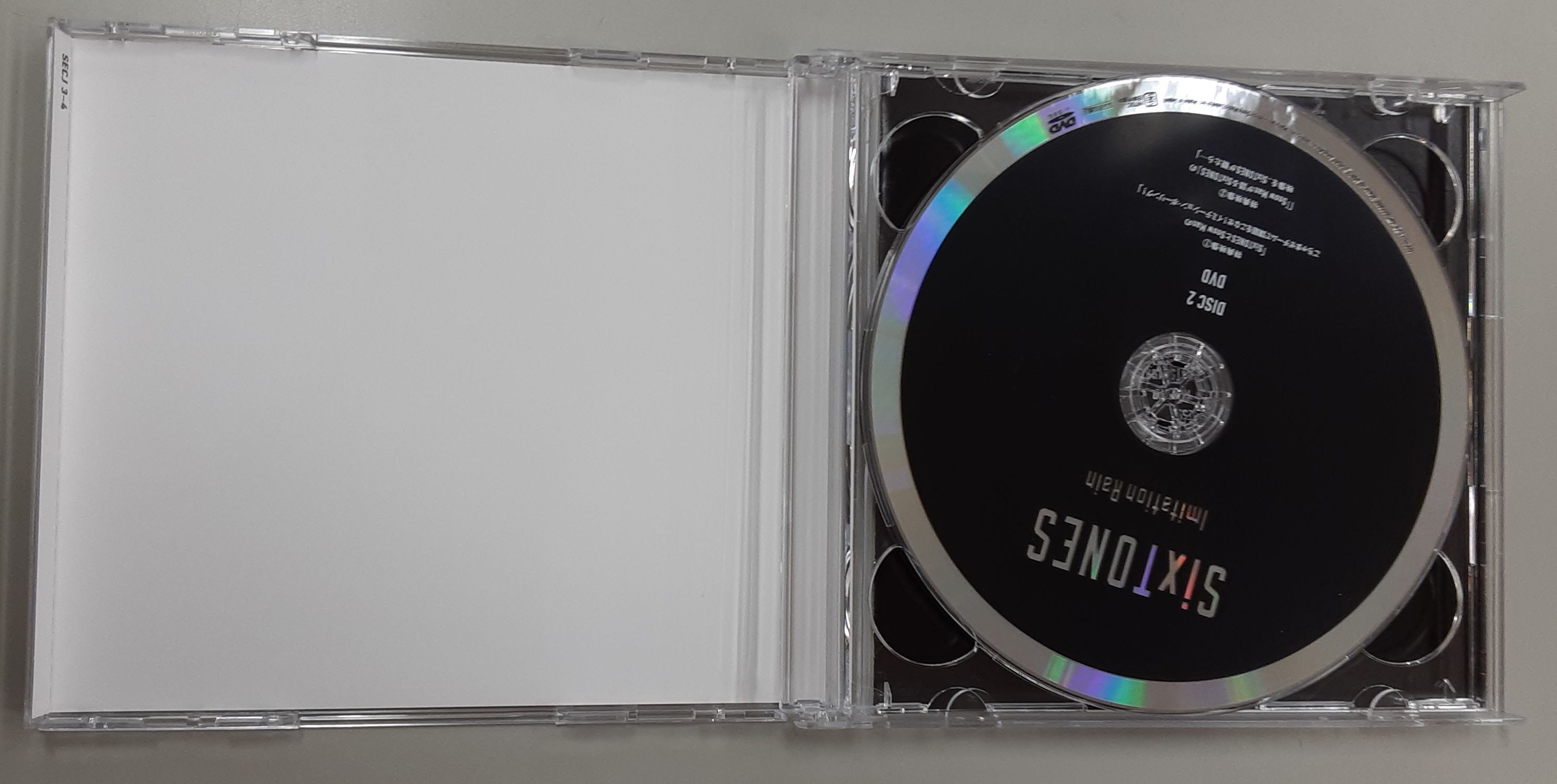 SixTONES CD 「Imitation Rain / D.D.」 with Snow M