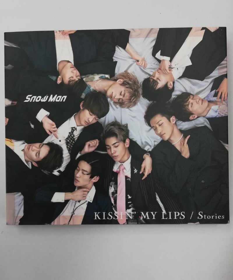 Snow Man CD 「KISSIN' MY LIPS/Stories」 [DVD付初回盤A