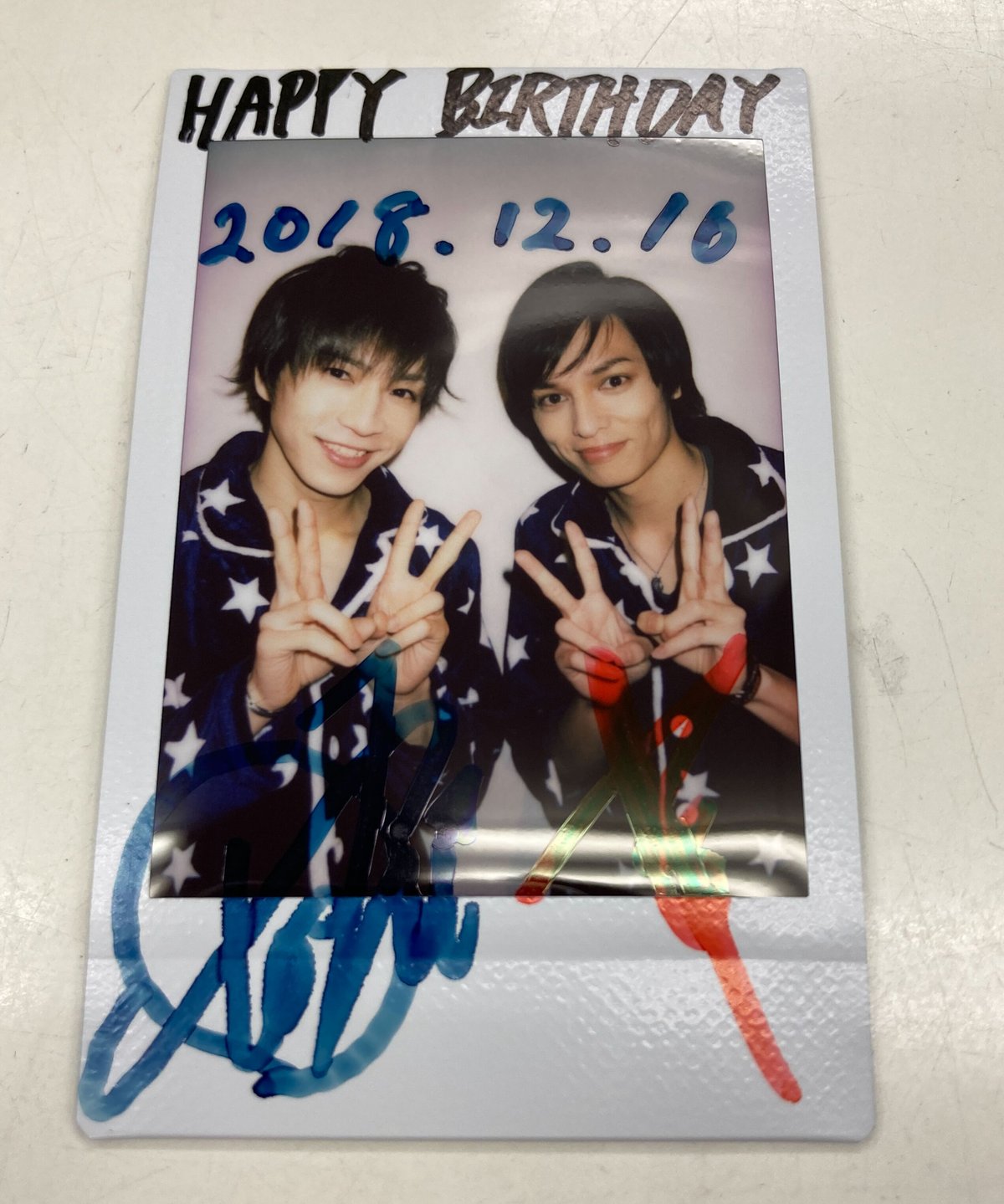 瀬戸啓太 田中稔彦 チェキ サイン入り | K-BOOKS K-POP館 アイドル館