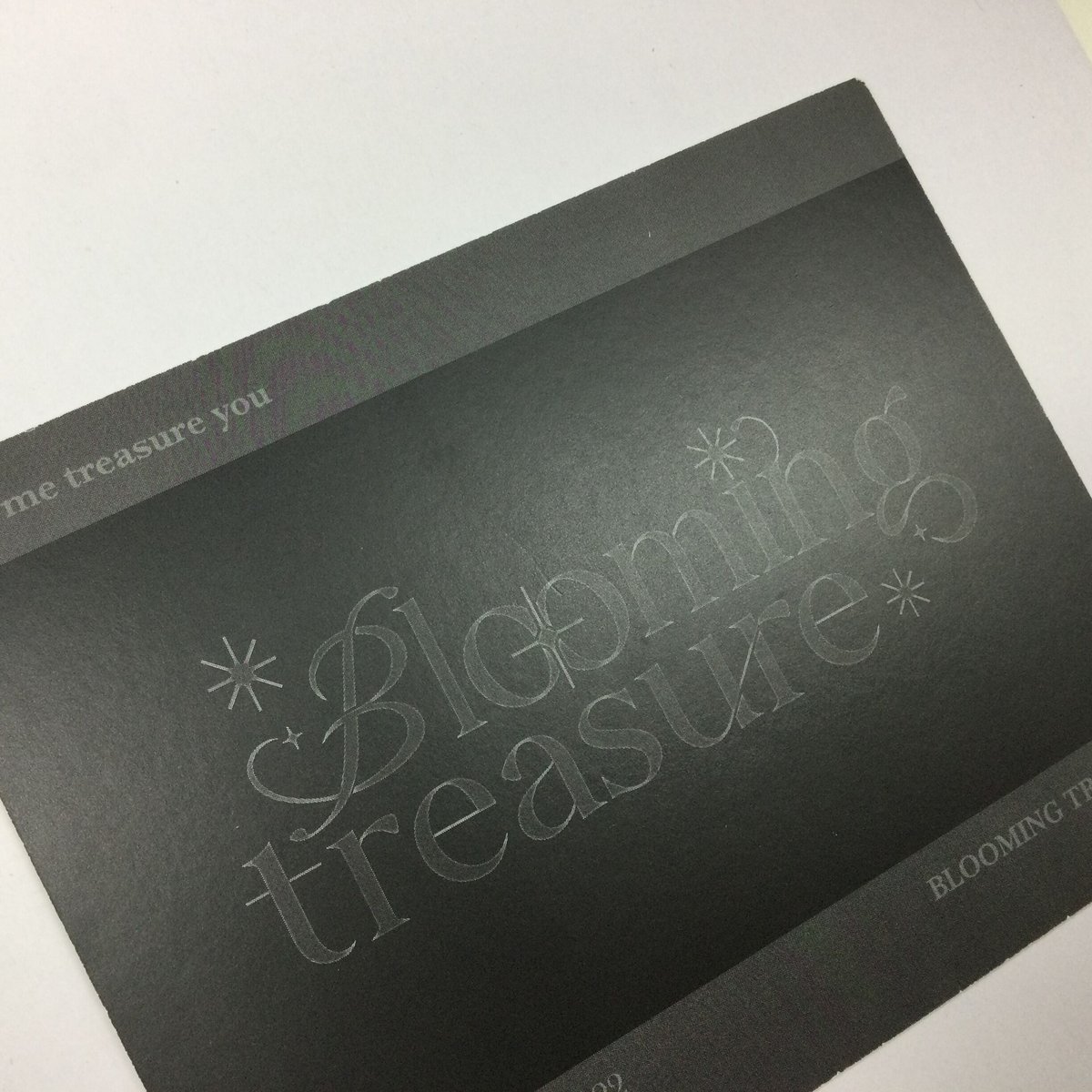 treasure ヒョンソク 直筆サイン入り チェキ ポラロイド 限定 TREASURE