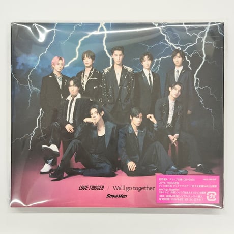 Snow Man　CD　「LOVE TRIGGER/We'll go together」[DVD付初回盤A]