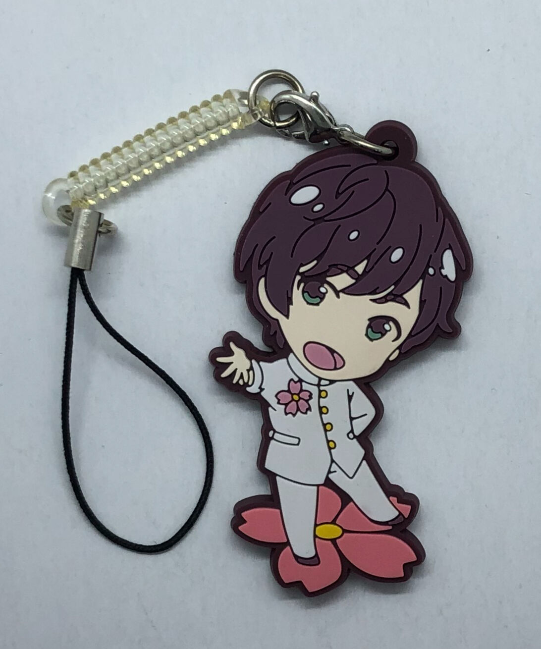 逢坂良太「逢坂市立花江学園～Radio」 逢花学園 ラバーストラップ | K