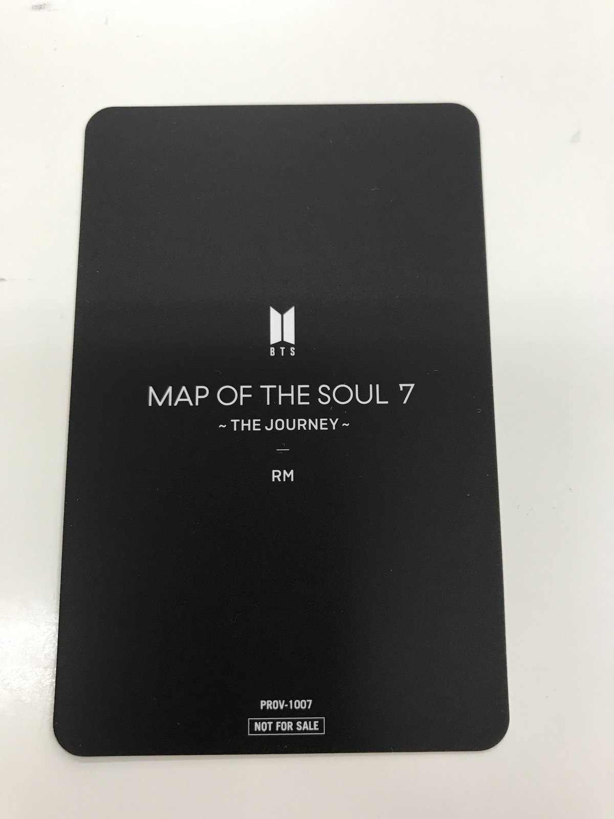 BTS ナムジュン トレカ MAP OF THE SOUL 7 - 韓流