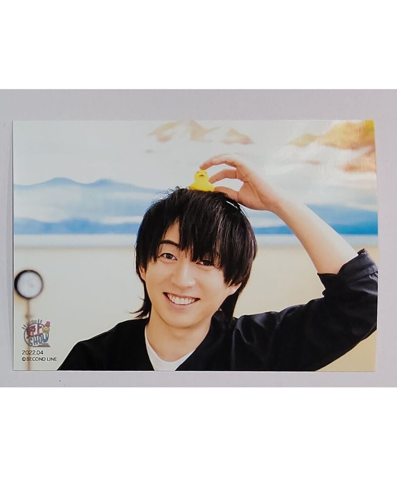 野上翔 「野上翔の野上SHOW 2022.04」 ブロマイド① | K-BOOKS K-PO