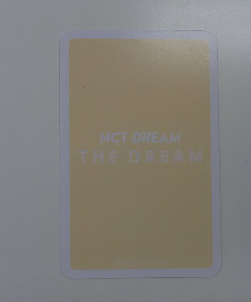 ♥️　NCT DREAM　♥️　ヘチャン　THE DREAM　初回A　トレカ