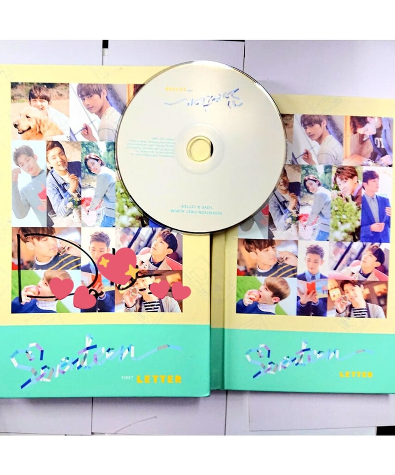 SEVENTEEN 1st アルバム CD『LOVE ＆ LETTER』Letter Vers...