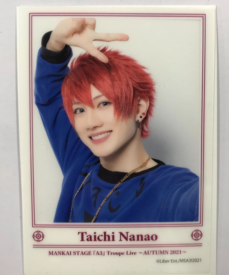 A3! 七尾太一 チェキ風ブロマイド Spotlight 箔押し A3! 七尾太一 チェキ風ブロマイド Spotlight 箔押し A3! 3周年チェキ風