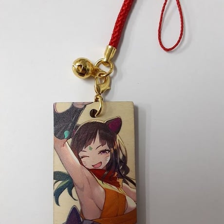 【キズ有】にじさんじ 　早瀬走　にじさんじ スクラッチ第五弾　木札キーホルダー