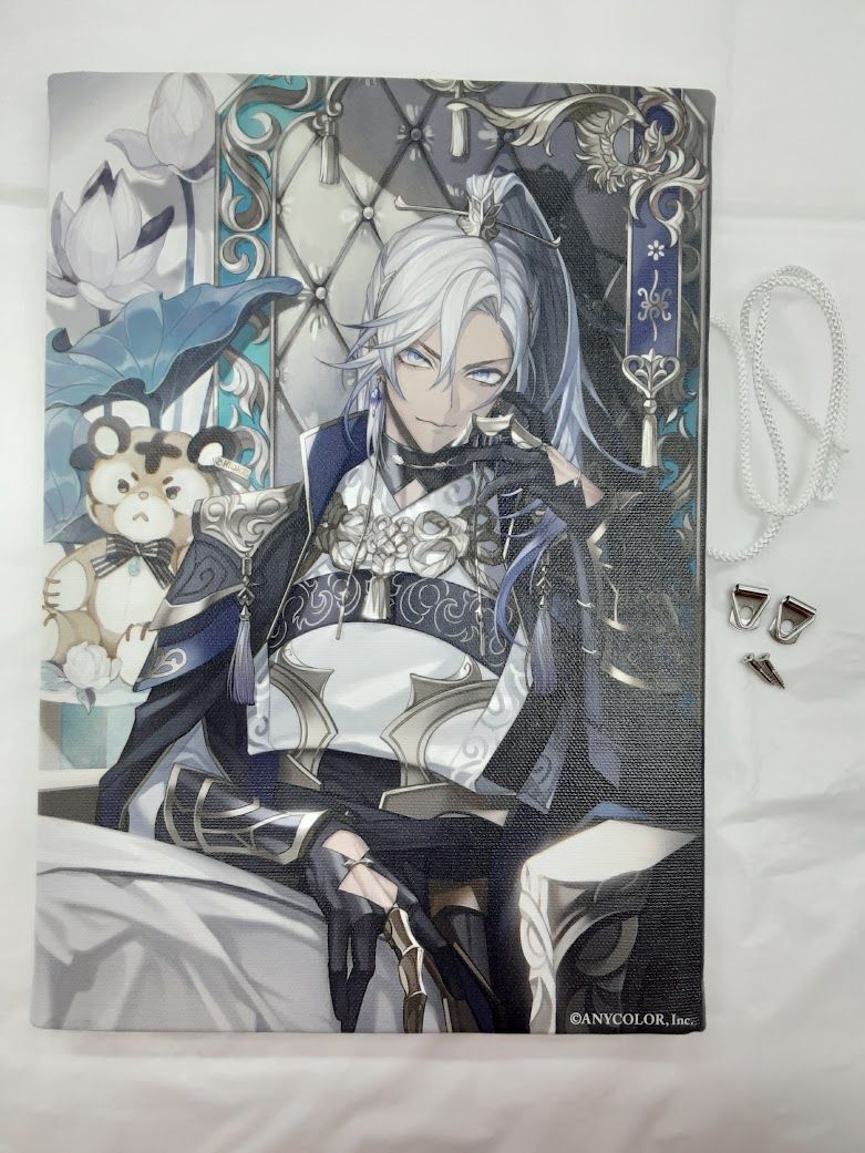 にじさんじ イブラヒム 2021 誕生日グッズ フルセット にじさんじ イブラヒム 誕生日グッズ＆ボイス(2022) キャンバスパネル