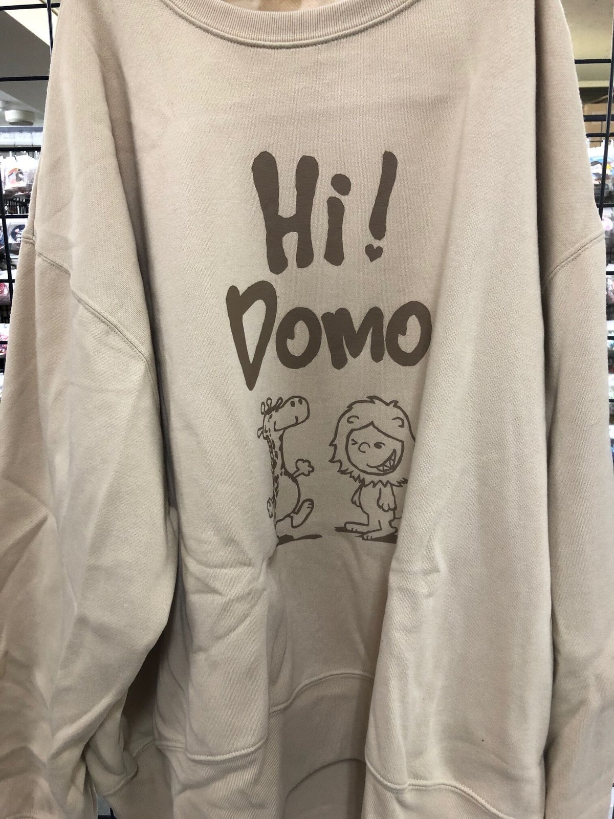 開封済】水溜りボンド ビックシルエットスウェット ベージュ Lサイズ  