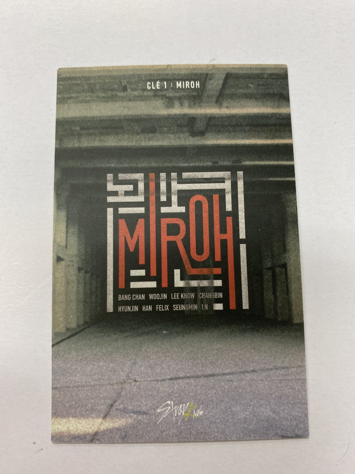 Stray kids MIROH 限定盤 トレカ ハン