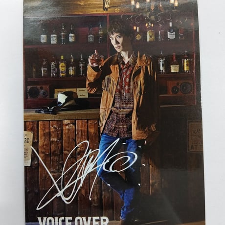 佐藤拓也 VOICE OVER 特典 ポストカード 缶バッジ 佐藤拓也「VOICE