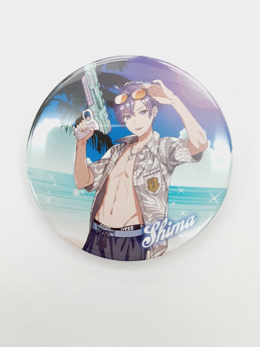 浦島坂田船 志麻 浦島坂田船 SUMMER TOUR 2022 Toni9ht 缶バッジ(等身