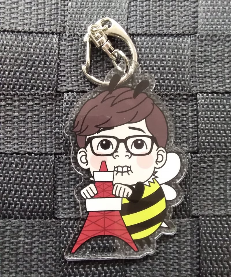 HIKAKIN アクリルキーホルダー （ハチキンくん柄） | K-BOOKS K-POP館