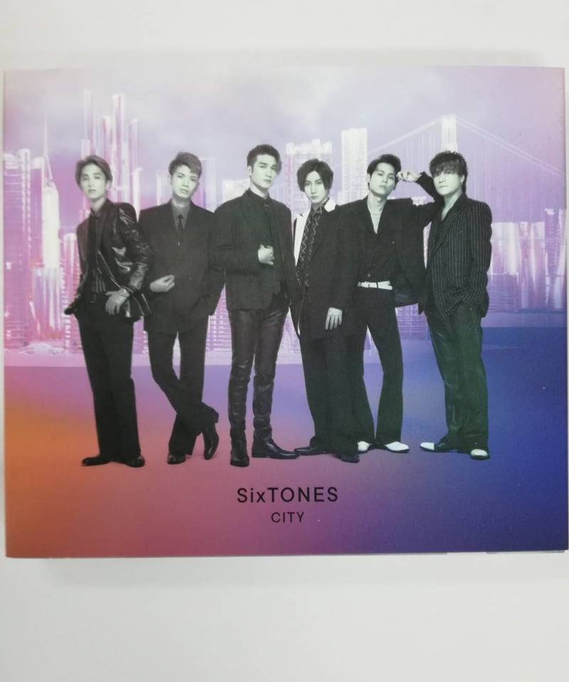 SixTONES CD 「CITY」 通常盤(初回仕様) | K-BOOKS K-POP館 ...