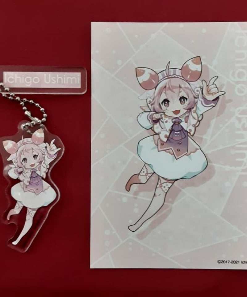 にじさんじフェス2021 2期生 アクリルキーホルダーブロマイド/ケース セット にじさんじ 宇志海いちご にじさんじ Anniversary Festival 2021