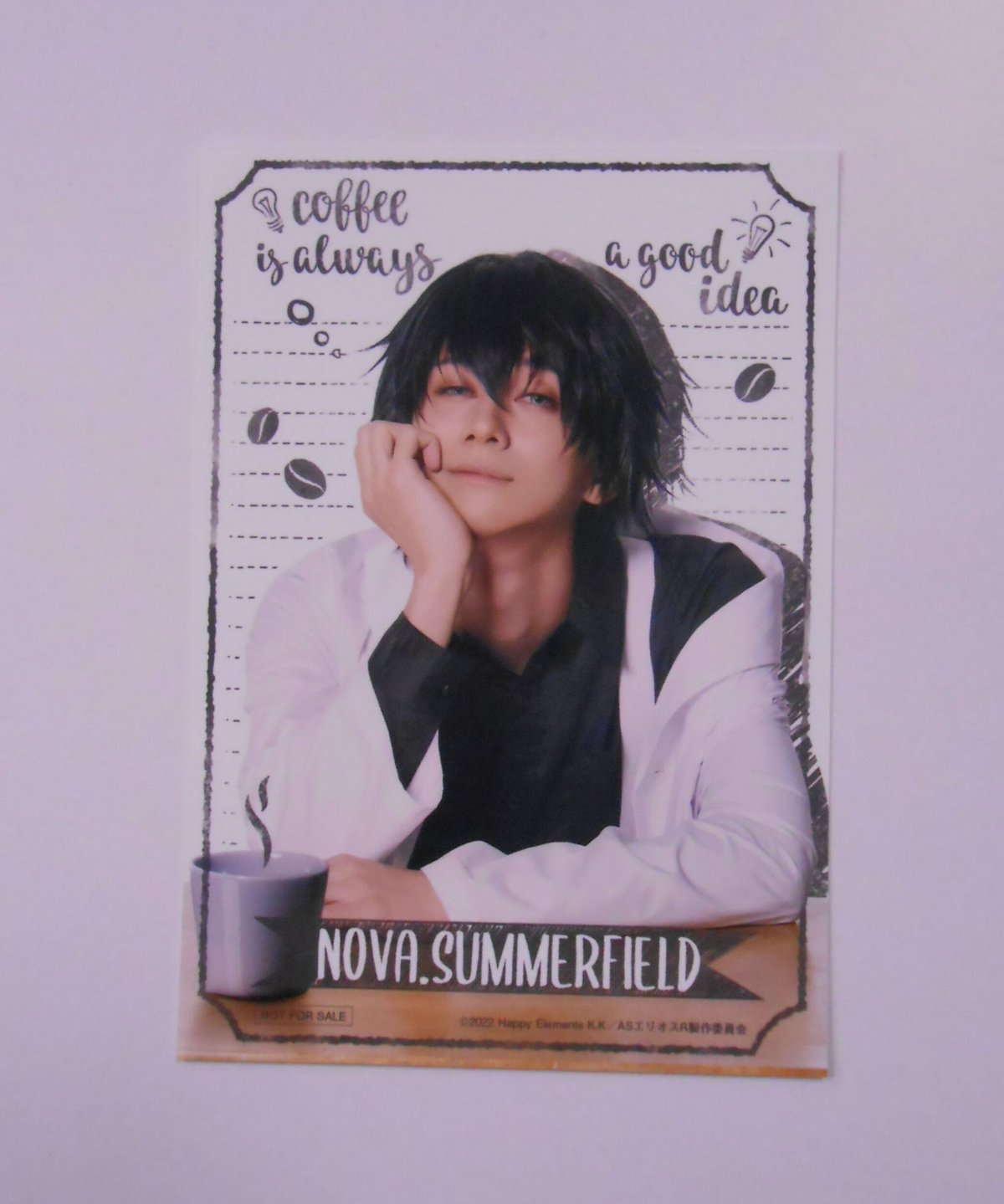 イタミ有】エリステ Mカード特典ブロマイド ノヴァ・サマーフィールド