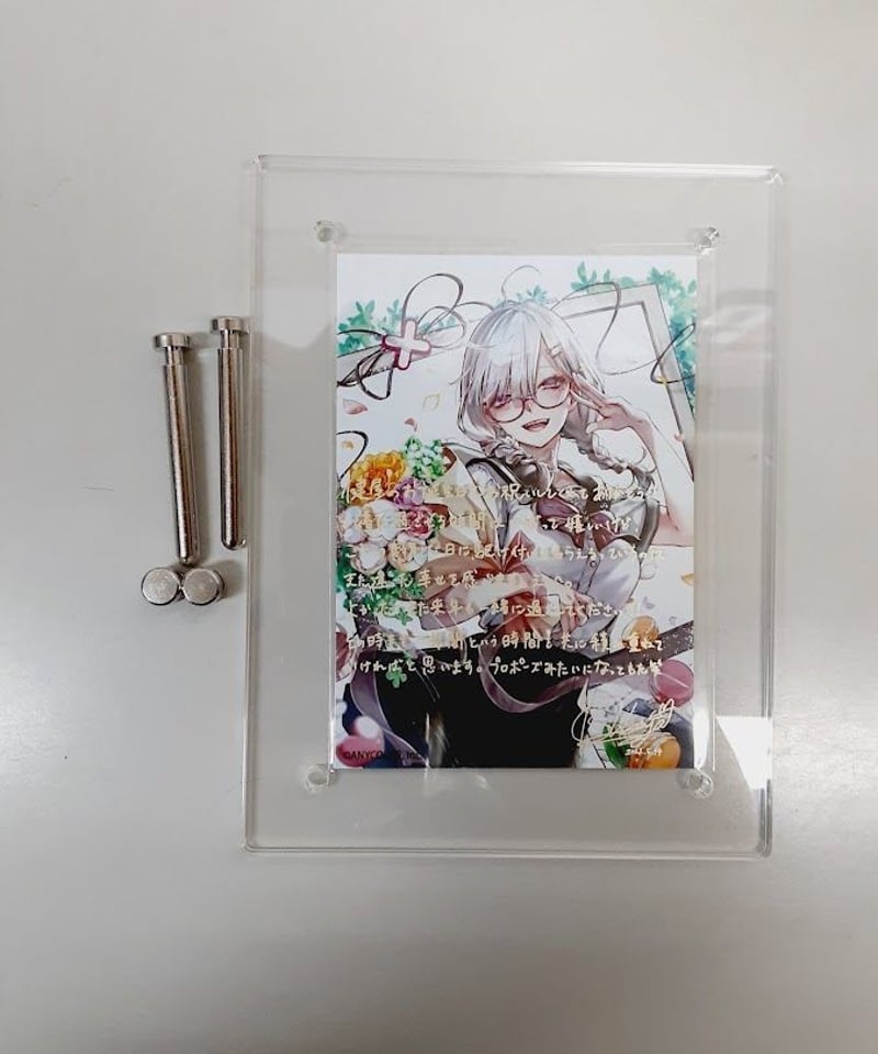 にじさんじ 健屋花那 誕生日グッズ＆ボイス 2022 ブロマイド付き 