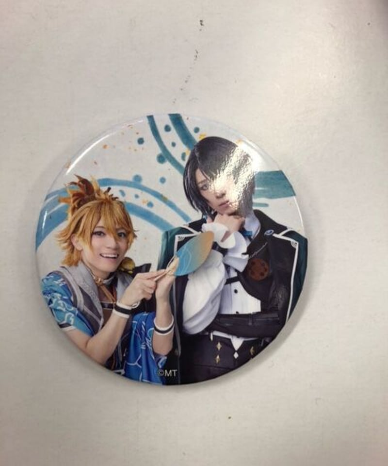 刀ミュ 静かの海のパライソ 浦島虎徹 松井江 缶バッジ（戦闘ver.） | K