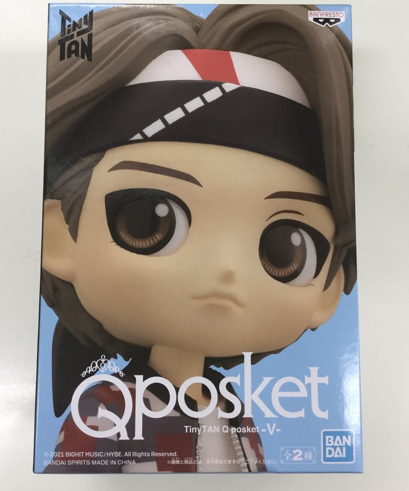 未開封】BTS TiNYTAN Qposket フィギュア Aカラー V テヒョン テテ |...