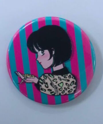 小野賢章 TAKALAKA MUSEUM RANDOM PINBACK