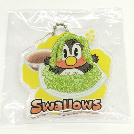 ヤクルトスワローズ アクリルキーホルダー つば九郎