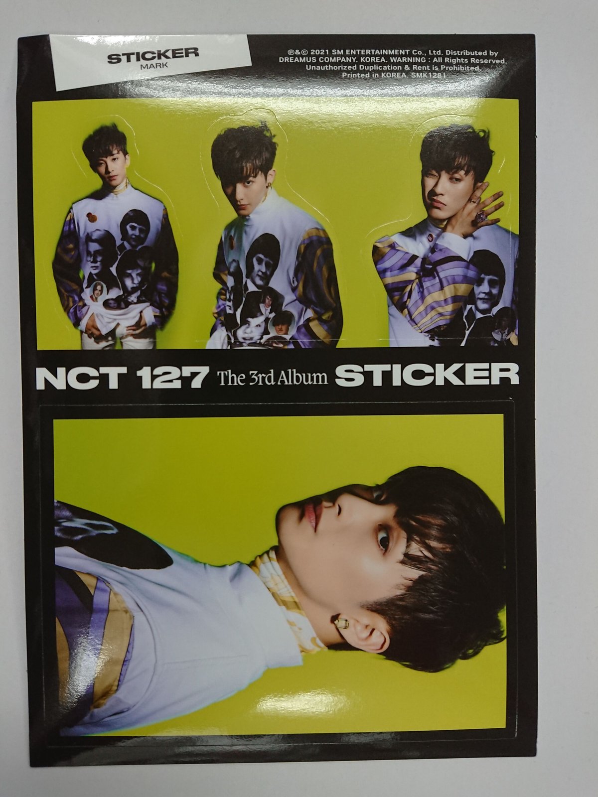 NCT127 マーク sticker トレカ