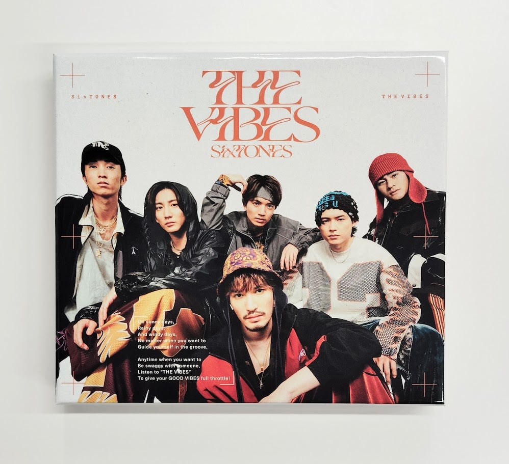 SixTONESアルバム「THE VIBES」初回盤A、B、通常盤、各購入特典付 SixTONES 『THE VIBES』 初回盤B | K-BOOKS K-POP館 アイド