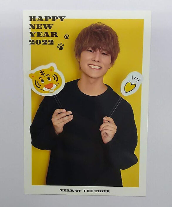 八代拓 2022年 37card 年賀状 ポストカード① | K-BOOKS K-POP館