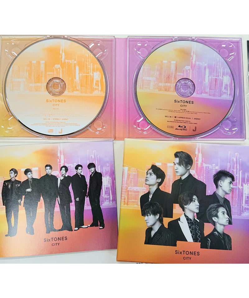 SixTONES city Blu-ray