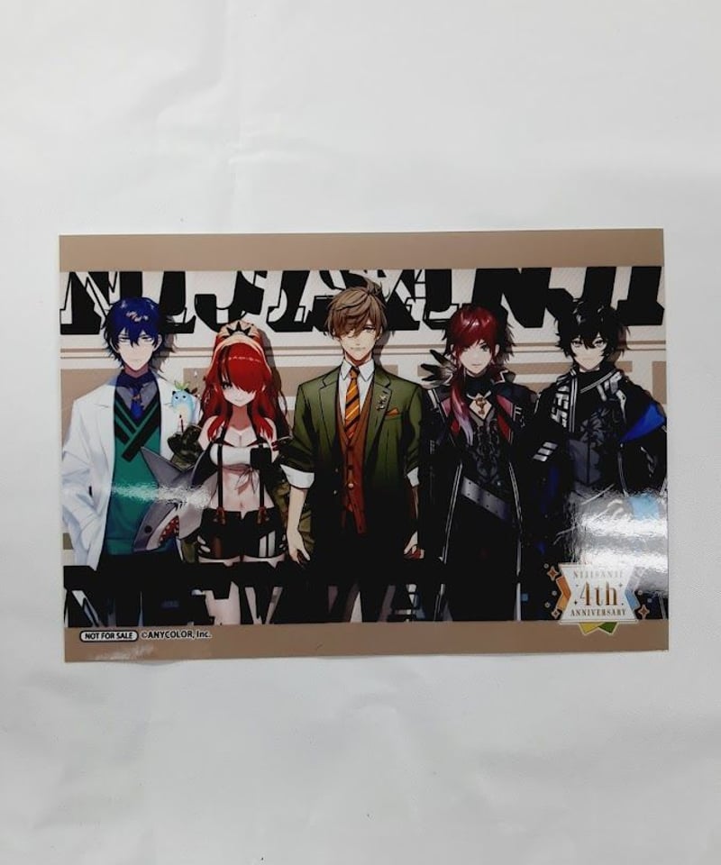 にじさんじ エデン組 にじさんじ 4th ANNIVERSARYフェア in animate 