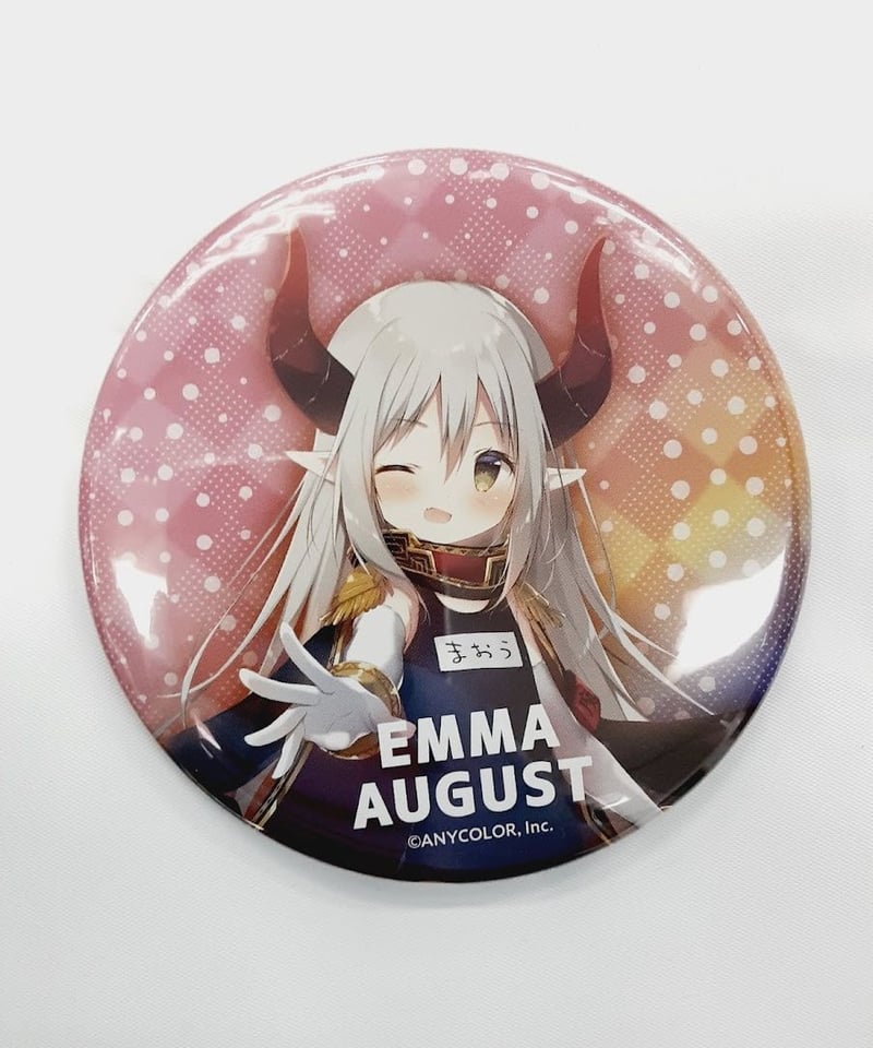 にじさんじ えま☆おうがすと 新ビジュアルグッズ 缶バッジ | K