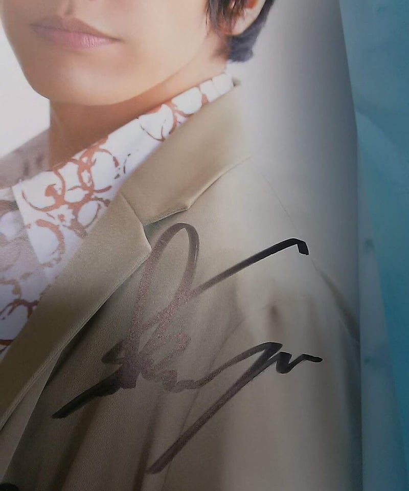 佐藤拓也さん直筆サイン色紙 フォロー＆RPキャンペーン「佐藤拓也さんのサイン入り色紙