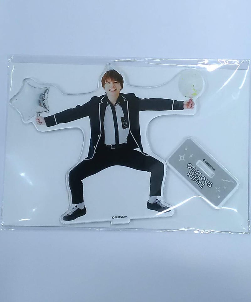 仲村宗悟 GOALOUS5 ホワイト アクリルスタンド アクスタ まとめ売り 仲村宗悟 GOALOUS5 × コラボカフェ本舗BLANC BIGアクリルスタンド | K-B
