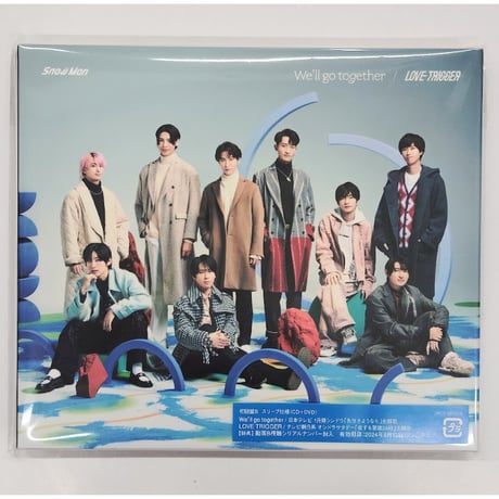 Snow Man　CD　「We'll go together/LOVE TRIGGER」[DVD付初回盤B]