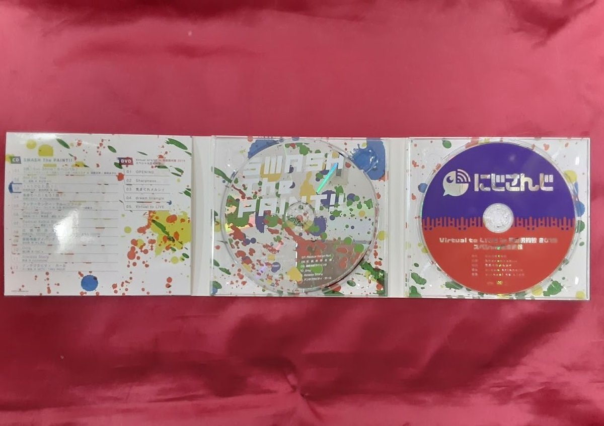 缶バッジ欠品】【初回生産限定盤】にじさんじ CD｢SMASH The