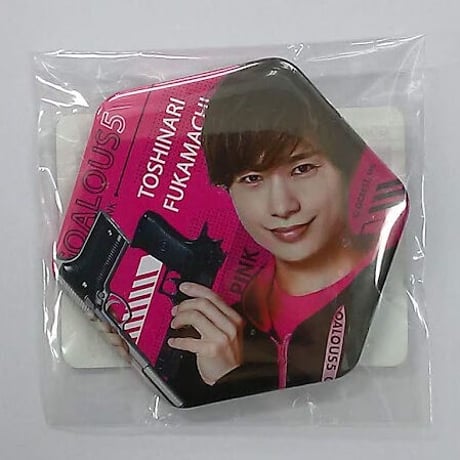 GOALOUS5 深町寿成 缶バッジ Sixy ゴーラスピンク m42870081421_1.jpg?1744691421