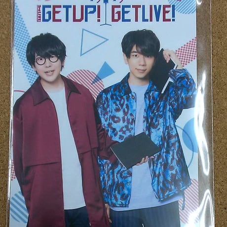 【イタミ有】花江夏樹・西山宏太朗「GET UP! GET LIVE!」3rd LIVE グッズ購入特典ブロマイド