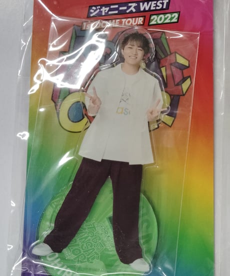 WEST アクリルスタンド 神山智洋 WEST. 10周年記念展 関西七色男大祭り