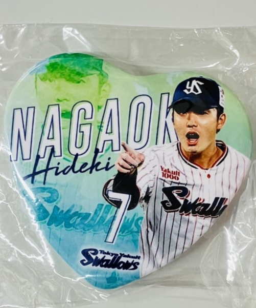 ヤクルトプロ野球選手　　缶バッジ 7個セット ヤクルトプロ野球選手 缶バッジ 7個セット