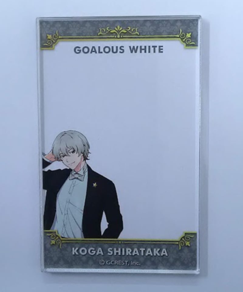ゴーラスホワイト 仲村宗悟 GOALOUS5 ミショパ 缶バッジ 白鷹光牙 仲村宗悟 白鷹光牙 GOALOUS5 「MISSION：GO5 SPECIAL PARTY 2