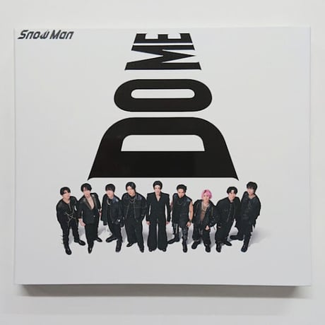 Snow Man CD 「i DO ME」 【通常盤(初回仕様)】