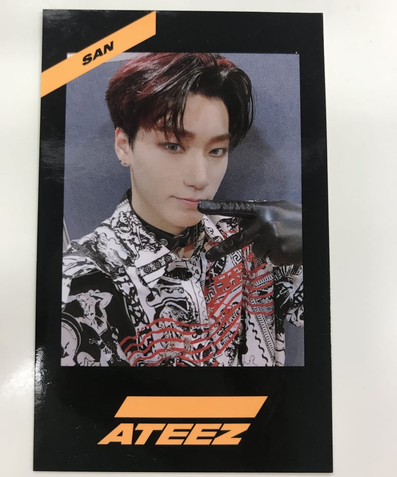 状態悪し】ATEEZ KCON トレカ サン | K-BOOKS K-POP館 芸能館 動...