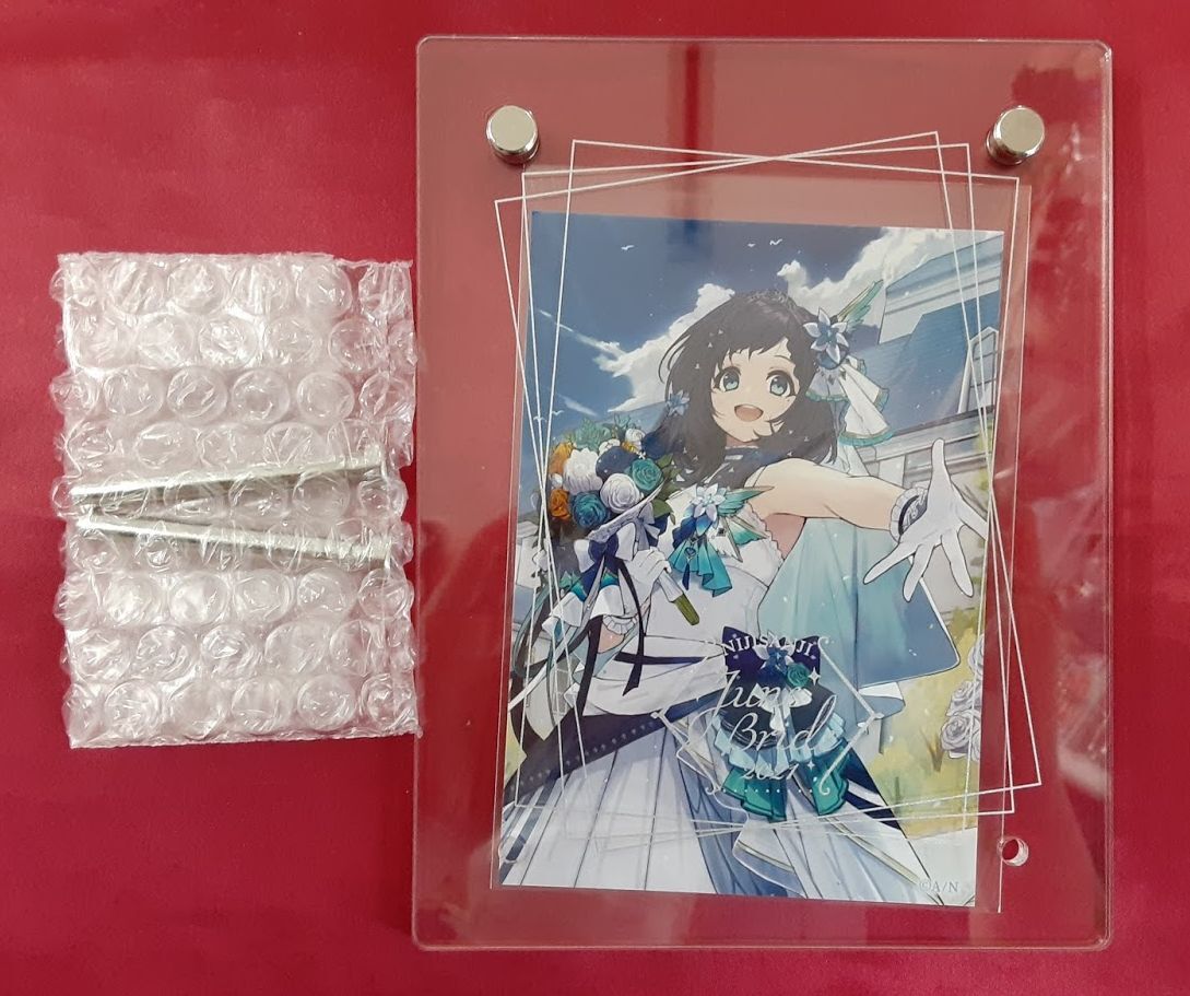 キズ有】にじさんじ 相羽ういは アクリルフォトスタンド&フォトカード