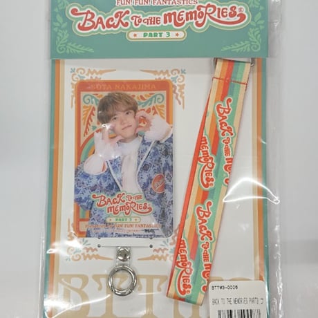 BTTM3 FFF 八木勇征 フォンタブ BACK TO THE MEMORIES PART3 フォンタブ | TEAM HI-AX STORE