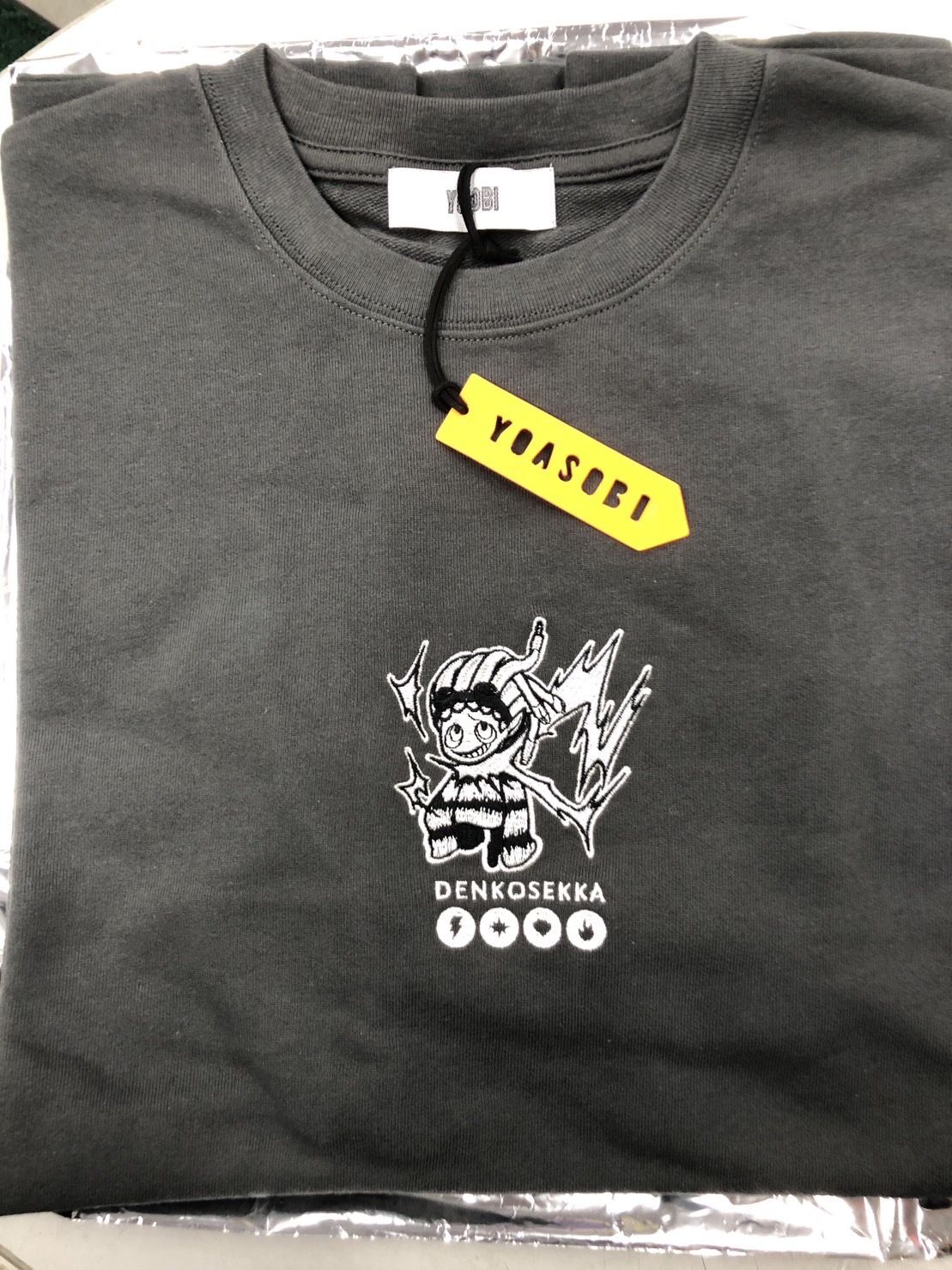 開封済】YOASOBI 裏電光石火 Tee(Tシャツ) ELECTRIC(電) ブラック L