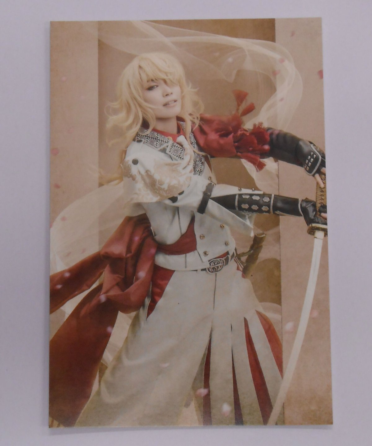 舞台 刀剣乱舞 禺伝 一文字則宗 綾鳳華 アクリルスタンド 限定 ポストカード 刀ステ 禺伝 矛盾源氏物語 来場者特典 ポストカード 一文字則宗