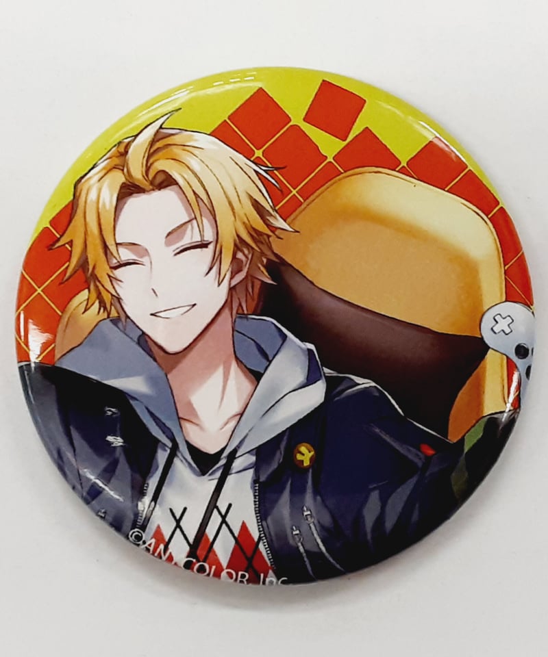 にじさんじ 神田笑一 「にじさんじ」In SMILE BASE CAFÉ 缶バッジ | K-B