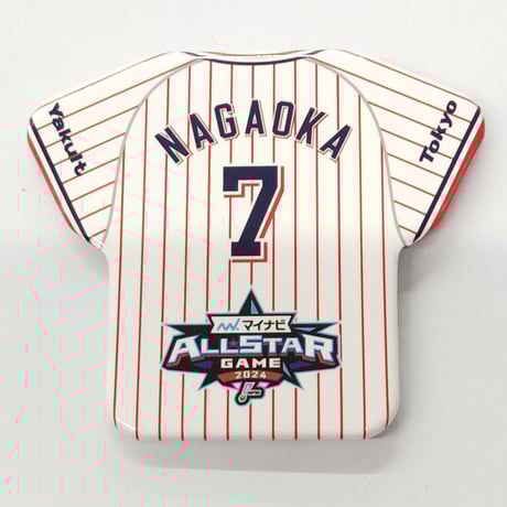 ALL STAR 缶バッジ 長岡秀樹 選手